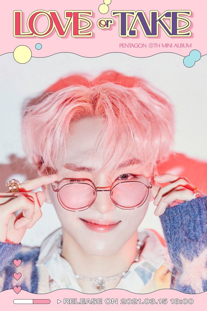 【新品未開封・まとめ売り】PENTAGON/ LOVE or TAKE（15枚） PENTAGON - 11th Mini Album 'LOVE or TAKE' (Online Cover Image) : r